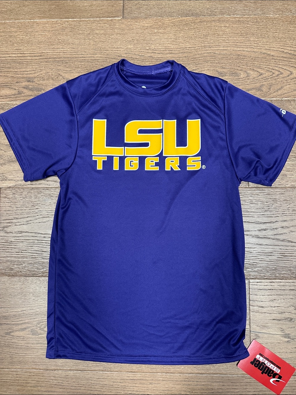 LSU Tigers Youth Purple Short-Sleeve Tee